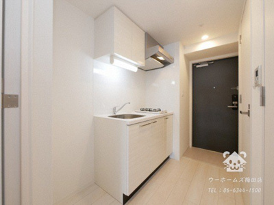 【キッチン】 | エスリード弁天町ポートヴィラ | コンパクトなキッチンで掃除もラクラク