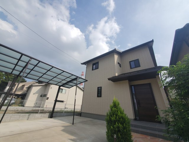 南平野戸建ての外観パース|外観パースです