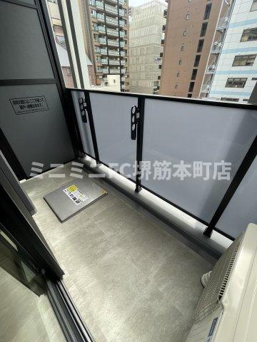 ザ・パークハビオ同心のバルコニー