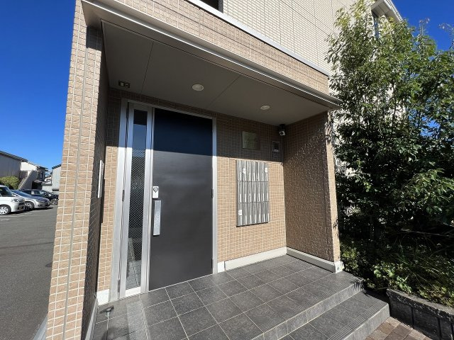 豊中市柴原町５丁目の賃貸マンションのエントランス