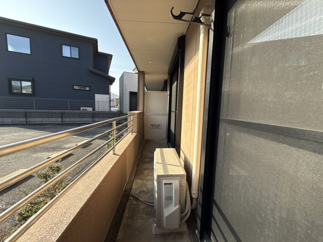 アルカディアＡ棟のバルコニー