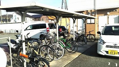 レオパレスＭＡＴＳＵＤＡのその他共用部分|駐輪場