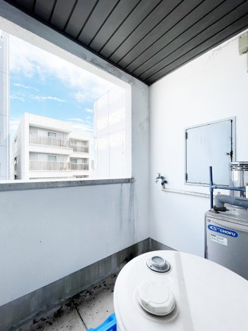 協和ハイツのバルコニー