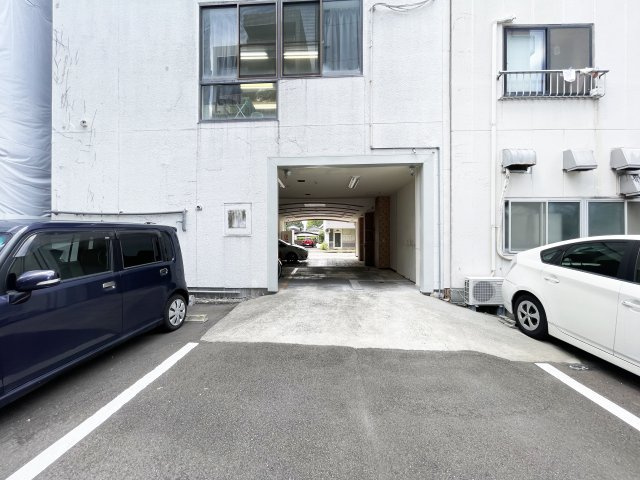 協和ハイツの駐車場