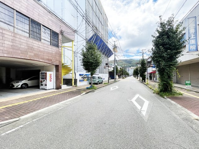 協和ハイツの駐車場