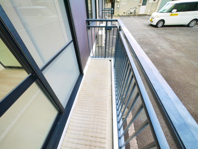 ラ・フォーレ紀寺のバルコニー|開放的で明るい空間を演出してくれるバルコニーです