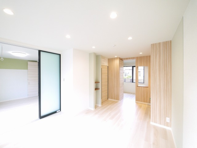 ラ・フォーレ紀寺の居間・リビング|使いやすいリビングです