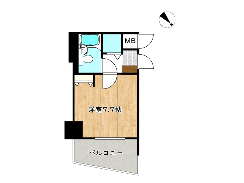 朝日プラザサウスコア姫路/【収】の間取り