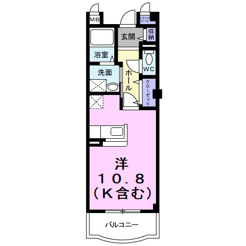 ココルーナの間取り