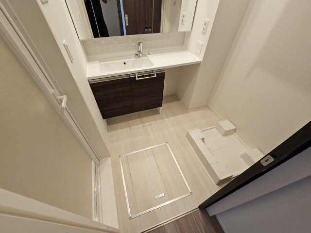 ラポール岡本の浴室