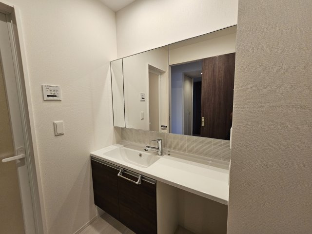 ラポール岡本の洗面所