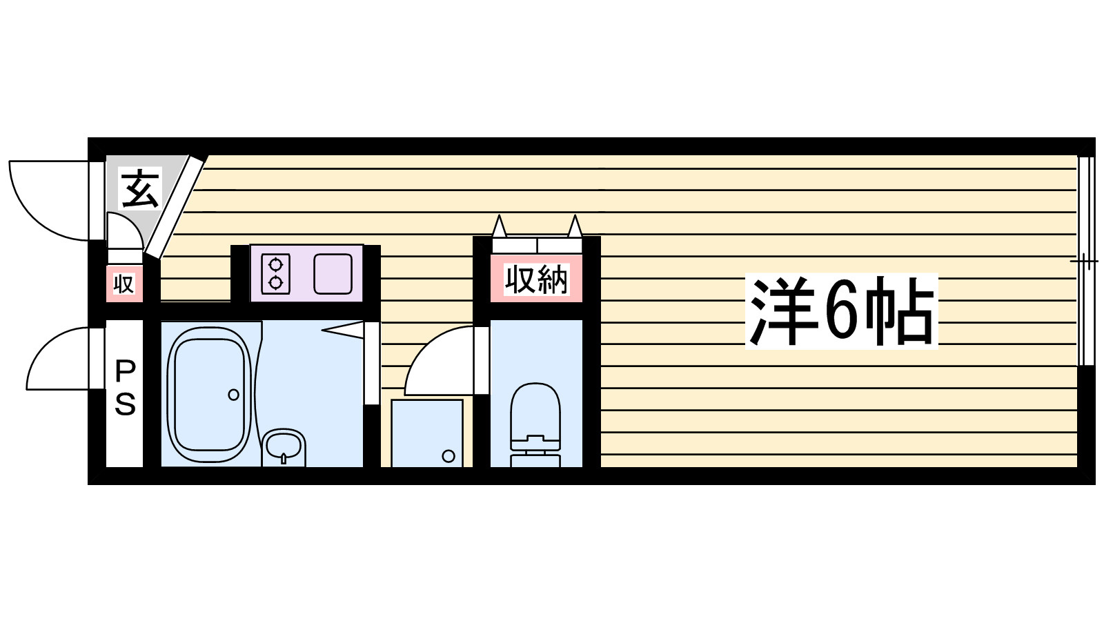 Wood Bellの間取り