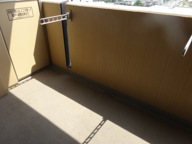 エイジングコート姫路のバルコニー