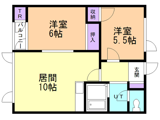 エクセル桜木の間取り