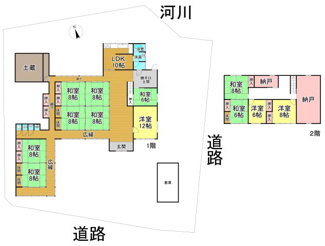 【間取り】 | 甲賀市土山町笹路222-1　中古戸建