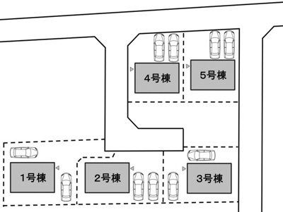 【区画図】 | グランソフィア本宿