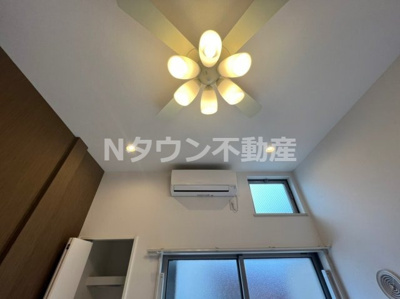 【設備】 | ソライユ本陣 | シーリングファンライトです