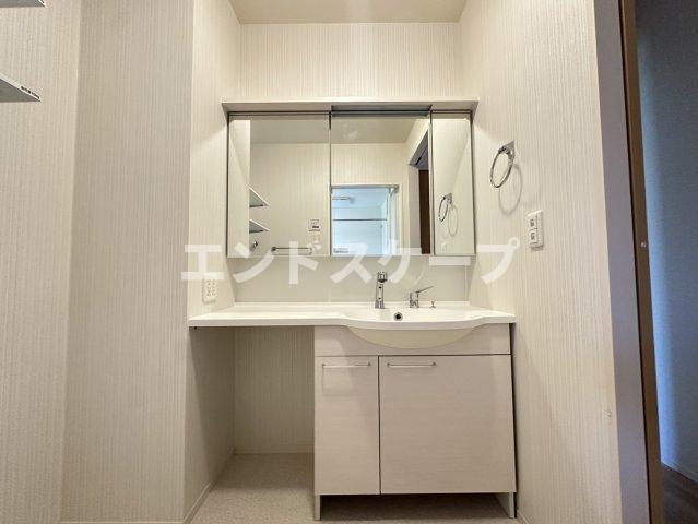 グレイスベル　Ⅰの洗面所|高崎、前橋のお部屋探しはエンドスケープまで！お客様の理想お聞かせ下さい♪