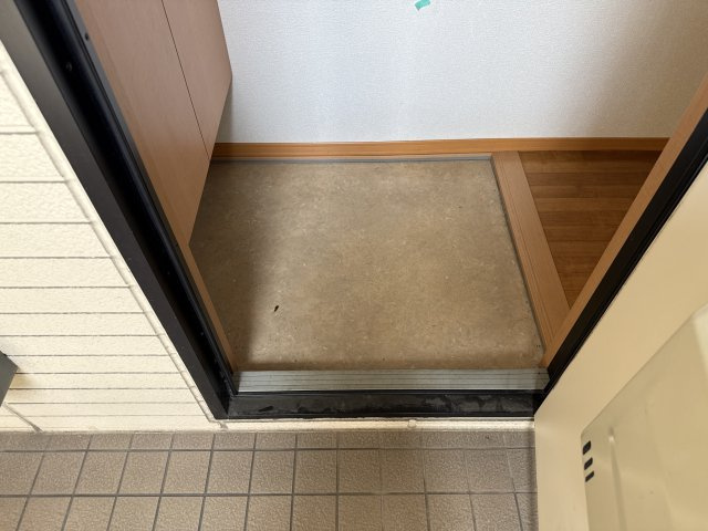 クレールハイムBの玄関