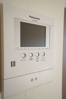 【設備】 | ビル明日風 | ＴＶモニター付インターホン
