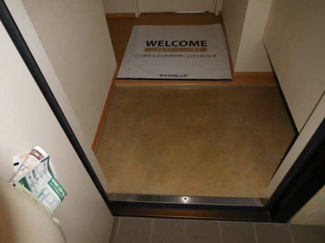 リジェールヒル　B棟の玄関