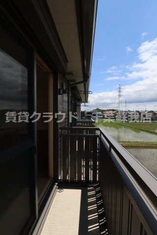 カンパーニュAのバルコニー|落ち着いた時間を過ごせるバルコニーです