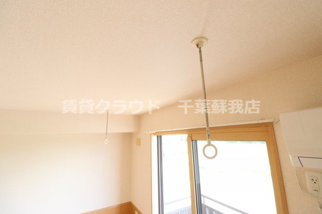 カンパーニュAの内装|室内物干