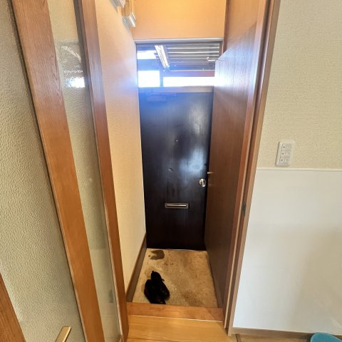 リバーパークの玄関