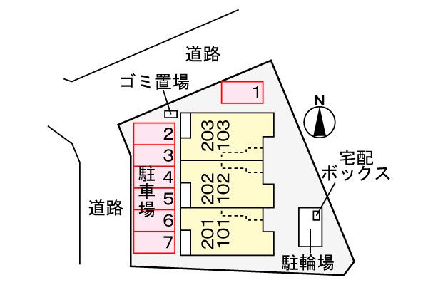 フランソレイユ　　刈谷市の賃貸ならクラスホーム刈谷店の駐車場
