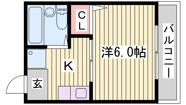 ベルハイム白国の間取り