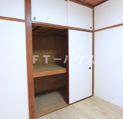 小山ハイツの収納|専用の収納スペースです