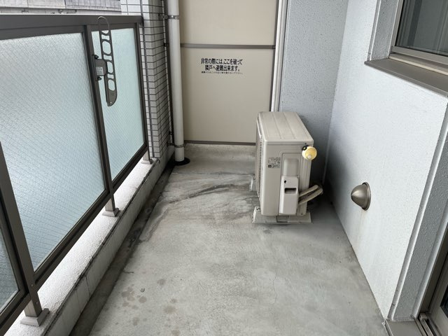 MISTRAL姫路駅前のバルコニー