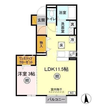 ディアーナⅢの間取り