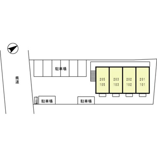 【区画図】 | タウン・コート槐（KAI)