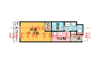 アルファルファ【キャッシュバック対象物件】の間取り
