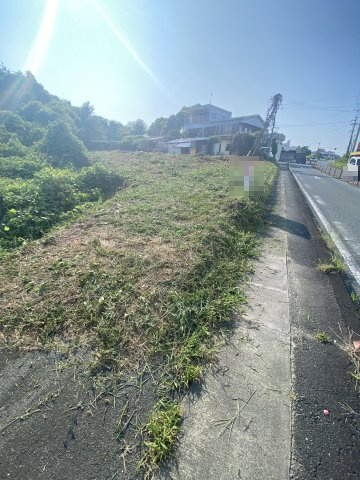 【外観】 | 玉名市岱明町庄山 | ☆県道347号線沿い店舗用地にお勧め！約341坪・間口20ｍの土地！☆