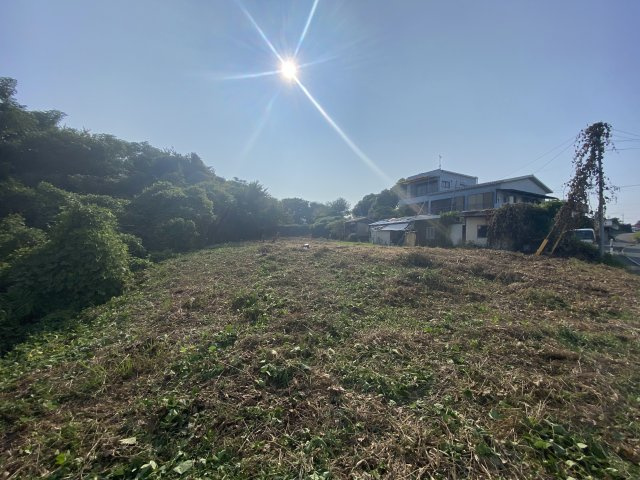 【外観】 | 玉名市岱明町庄山 | ☆県道347号線沿い店舗用地にお勧め！約341坪・奥行き約55ｍの土地！☆