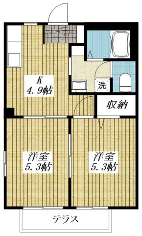サンミッシェルの間取り