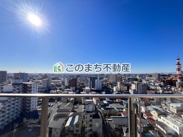 サーパス南大通りグランゲートの展望|南向き14階からの眺望は解放感◎ですね♪
晴れた日には富士山も望めます☆