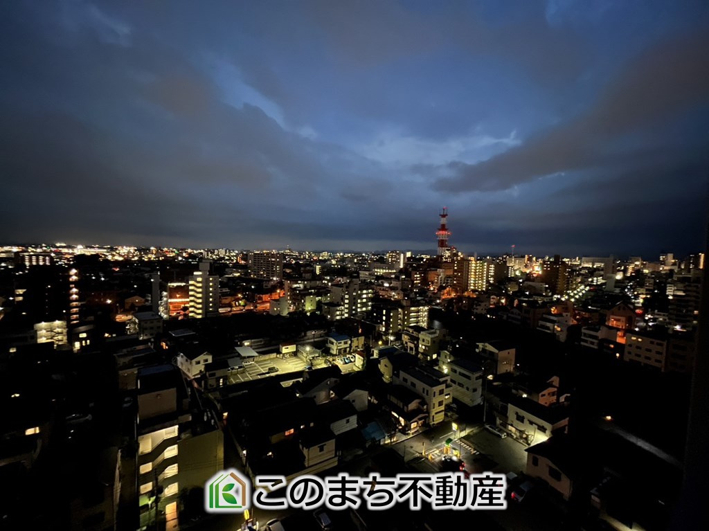 サーパス南大通りグランゲートの展望|夜には素敵な夜景が楽しめます♪