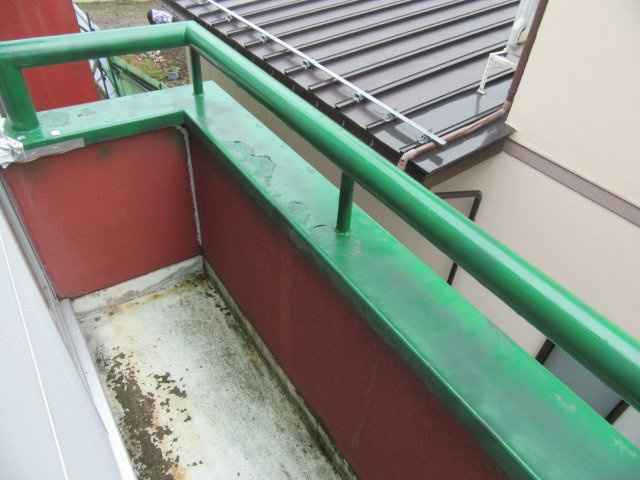 ドリームコーポⅡのバルコニー