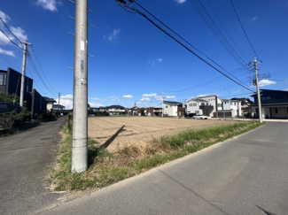 【外観】 | 川越市府川　建築条件なし売地　東武東上線『川越駅』バス15分　【山田小学区】