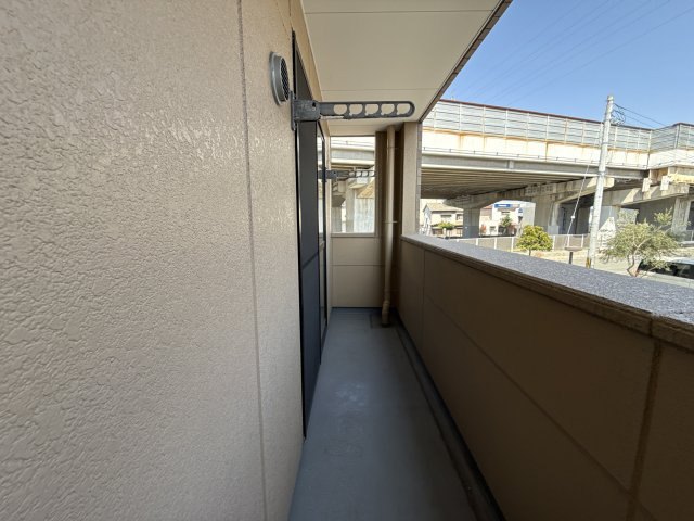 サンライズ高町のバルコニー