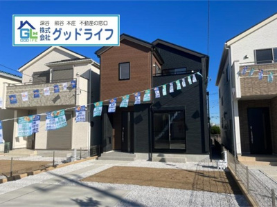 【外観】 | Blooming Garden　新築分譲住宅　深谷市上柴町東7丁目　2号棟