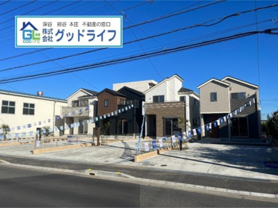 【前面道路含む現地写真】 | Blooming Garden　新築分譲住宅　深谷市上柴町東7丁目　2号棟