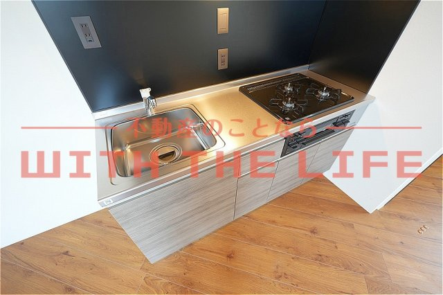 ティーレグノ野伏間【キャッシュバック対象物件】のキッチン|お料理しやすいキッチンです