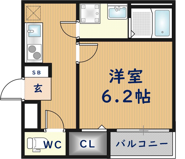 【間取り】 | ノイヴェル布施