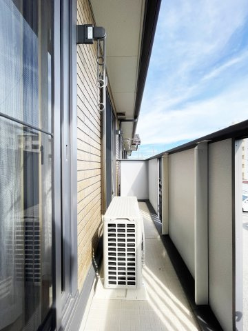 セジュール　マホロ　B棟のバルコニー