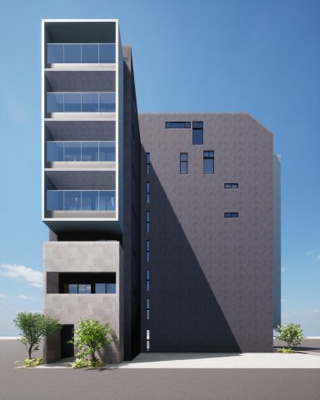 【外観パース】 | Alivio Nishiumeda