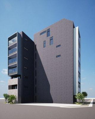 【外観パース】 | Alivio Nishiumeda